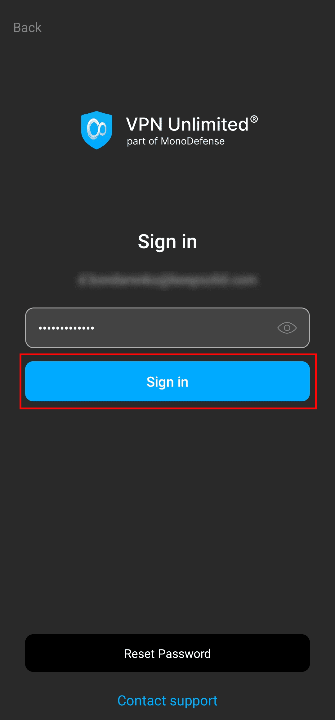 Sign In VPN Unlimited